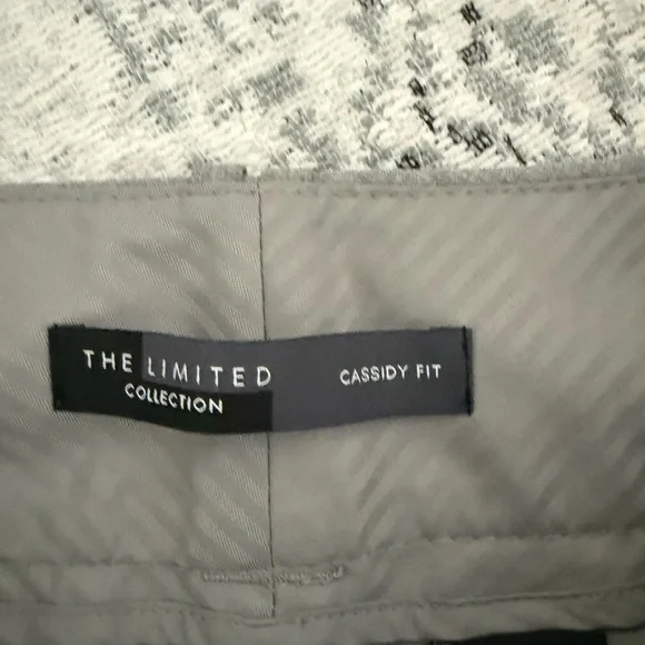 The Limited Cassidy Fit Pants Size 2 Low Rise Grey Pockets - Picture 4 of 8